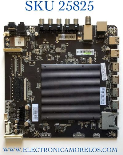 MAIN PARA TV ELEMENT 103200026 / CV938H-B / 7.D938HB32000.00A9 / 77J10781708DA0204 / PANEL T550-0UK-DL / MODELO EL4KAMZ5517T